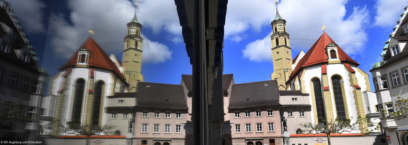 St. Anna - Augsburg mit Spiegelung