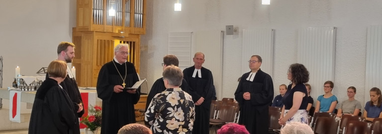 Segnung zur Ordination von Pfarrer Markus Böhm