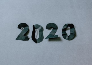 Bild mit dem Schriftzug 2020